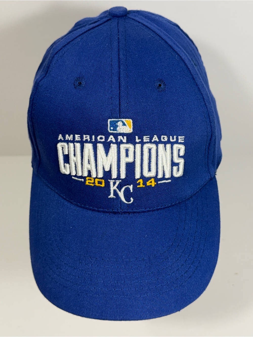 2014 AL Champions ALCS Kansas City Royals Cap 2015 Season Ticket Holder Hat NEW